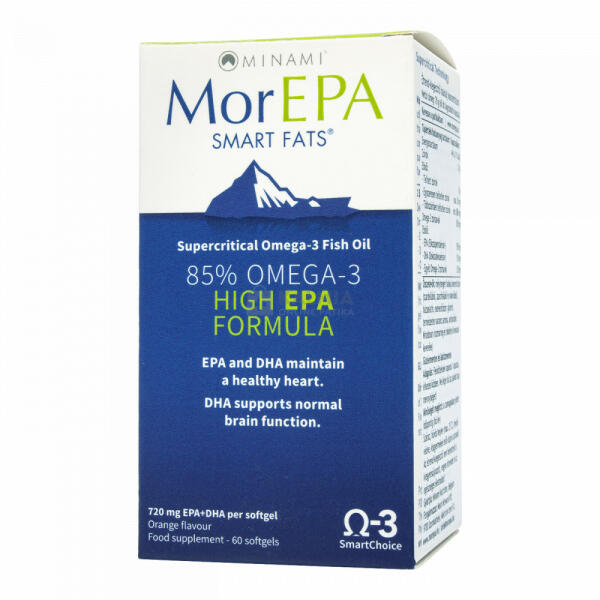Vásárlás: Minami Nutrition MorEPA Smart Fats Original 60 db  Táplálékkiegészítő árak összehasonlítása, MorEPASmartFatsOriginal60db boltok