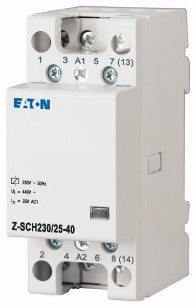 Moeller Eaton Contactor tetrapolar 25A 4ND 24V (Z-SCH24/25-40) (Contactor,  intrerupator magnetic) - Preturi