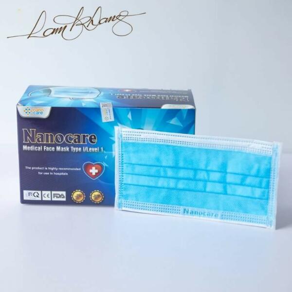 3 rétegű prémium kék maszk 50 db dobozonként, sebészeti szájmaszk  csomagban, orvosi maszk, orvosi szájmaszk
