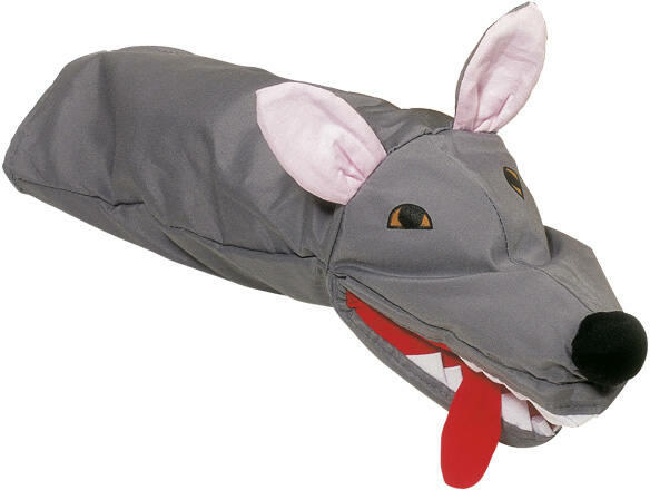 Nagy farkas kesztyűbáb 32 cm (60361/SO361)