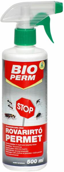 Vásárlás: Bio perm Stop poloskairtó permet 500 ml Rovarirtószer árak  összehasonlítása, BiopermStoppoloskairtópermet500ml boltok