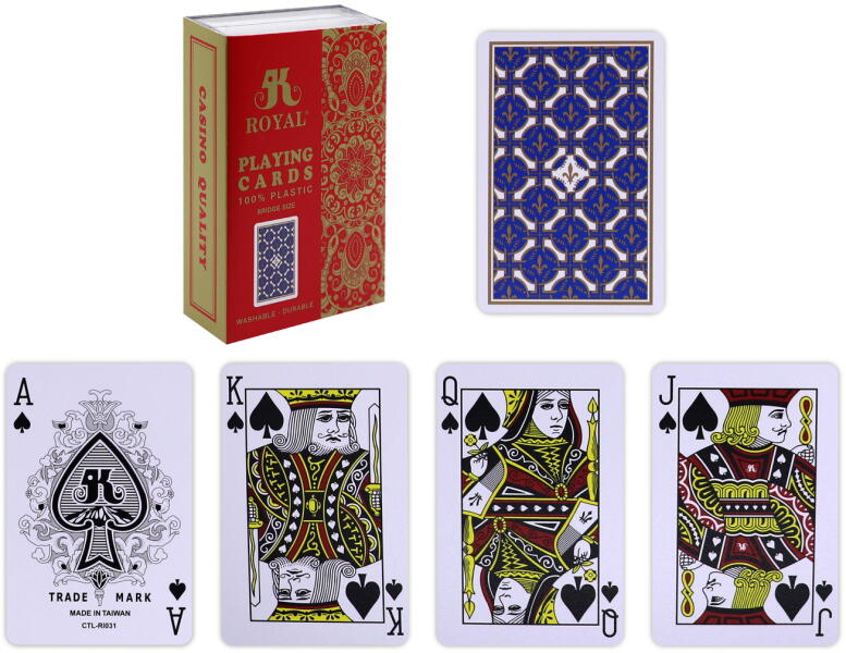 Accesorii Carti de joc royal din plastic deluxe edition (Carti de joc) -  Preturi