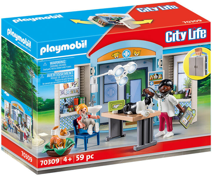 Playmobil Clinica Veterinara (70309) (Playmobil) - Preturi