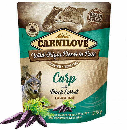 Adult Pate Carp with Black Carrot 300 g