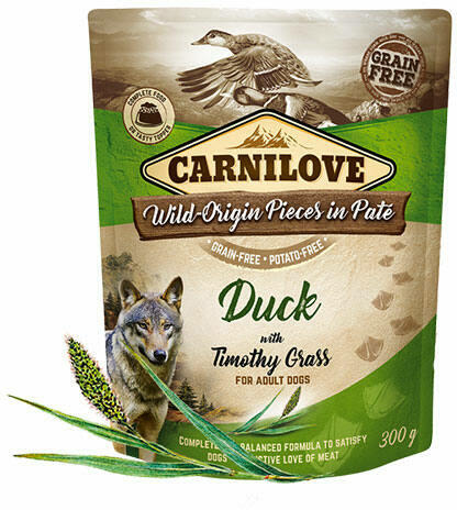 Adult Pate Duck with Timothy Grass 300 g