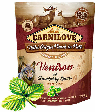 Adult Venison with Strawberry Leaves 300 g