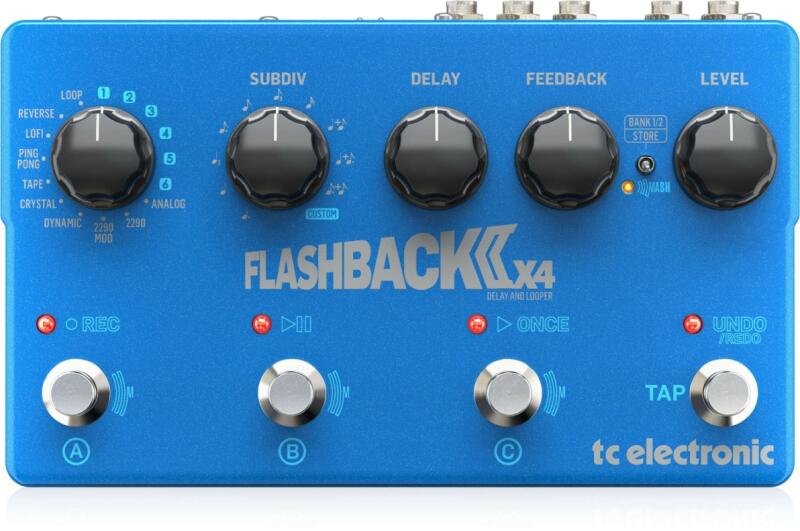 Vásárlás: TC Electronic Flashback 2 X4 Delay/Looper Effekt pedál árak  összehasonlítása, Flashback 2 X 4 Delay Looper boltok