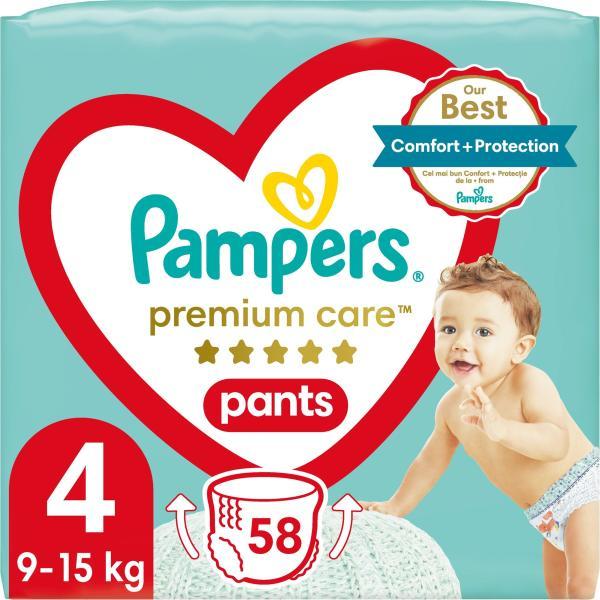 Vásárlás: Pampers Premium Care Pants 4 Maxi 58 db Pelenka árak  összehasonlítása, PremiumCarePants4Maxi58db boltok