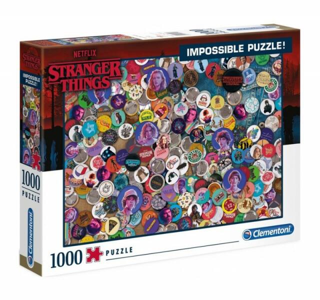 AS Puzzle Impossible Stranger Things 1000 De Piese Clementoni (1260-39528)  - uak (Puzzle) - Preturi