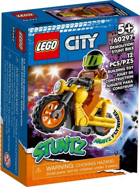 City Stuntz - Demolition kaszkadőr motorkerékpár (60297)