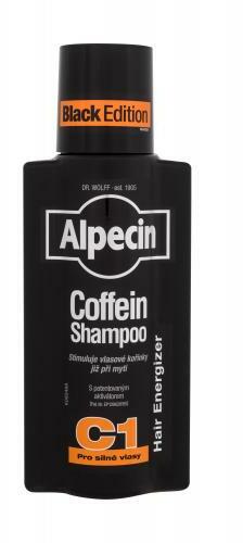 Alpecin Coffein Shampoo C1 Black Edition шампоан 250 ml за мъже Шампоани  Цени, оферти и мнения, списък с магазини, евтино Alpecin Coffein Shampoo C1  Black Edition шампоан 250 ml за мъже