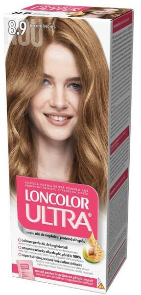 Loncolor Ultra Vopsea de Par Permanenta Loncolor Ultra 8.9 Blond Inchis,  100 ml (PAMUL00235) (Vopsea de par) - Preturi