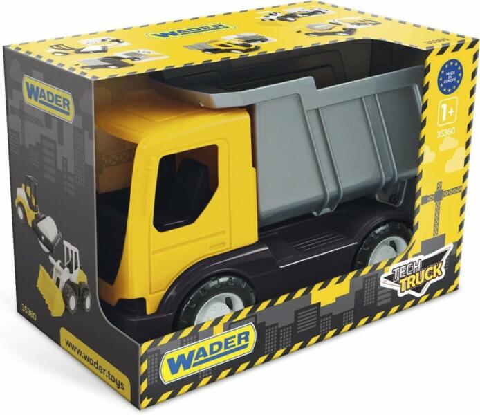 Tech Truck sárga dömper 23 cm (35362)