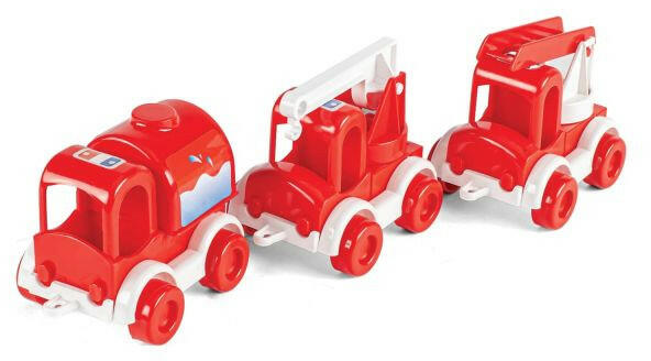 Kid Cars tűzoltósági járművek 3db (60023)