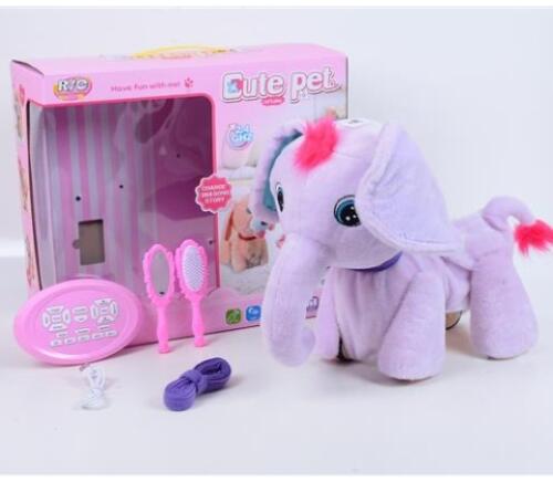 RC Cute Pet távirányítós plüss elefánt kiegészítőkkel (MKL229811)