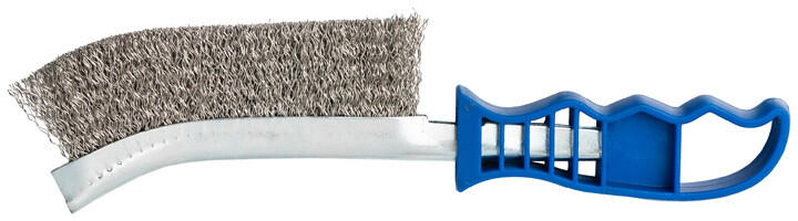 Z-TOOLS Spid drótkefe 250mm INOX kék (011206-0007)