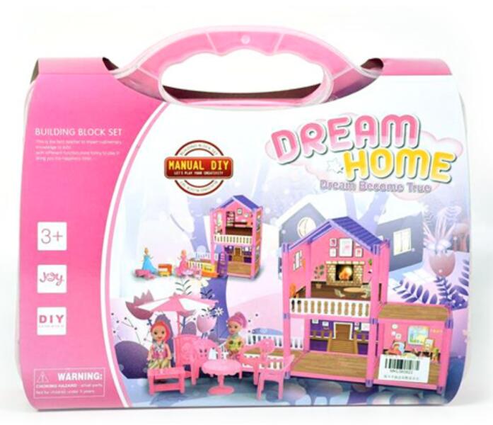 Vásárlás: Magic Toys Dream Home Pink Építhető Babaház (MKL560822) Babaház  árak összehasonlítása, Dream Home Pink Építhető Babaház MKL 560822 boltok