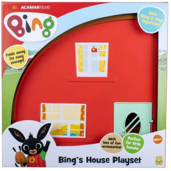 Bing és barátai: Bing házikója Bing és Flop figurával (BING3583)
