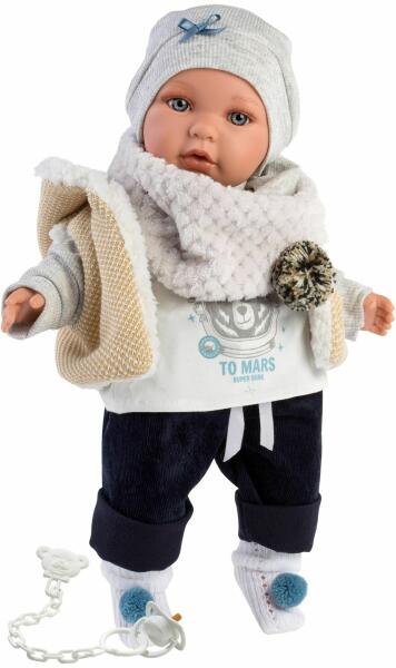 Vásárlás: Llorens Enzo síró baba mellényben - 42 cm (42401) Játékbaba árak  összehasonlítása, Enzo síró baba mellényben 42 cm 42401 boltok