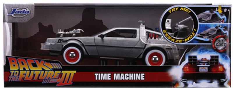 Vásárlás: Jada Toys Vissza a jövőbe 3 Időgép fém autómodell 1:24  (253255027) Játékautó és jármű árak összehasonlítása, Vissza a jövőbe 3  Időgép fém autómodell 1 24 253255027 boltok