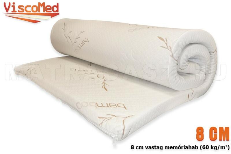 Vásárlás: ViscoMed 8 cm strapabíró memory fedőréteg - 60 kg/m3 80x190 Aloe  Vera huzattal - matracasz Fedőmatrac árak összehasonlítása, 8 cm strapabíró  memory fedőréteg 60 kg m 3 80 x 190 Aloe Vera huzattal matracasz boltok