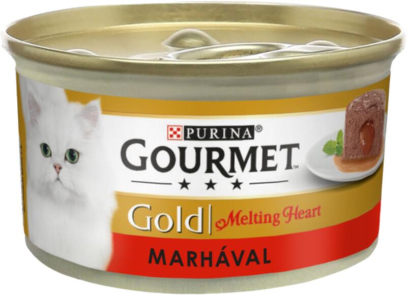 Vasarlas Gourmet Gold Melting Heart beef 85 g Macskaeledel arak osszehasonlitasa GoldMeltingHeartbeef85g boltok