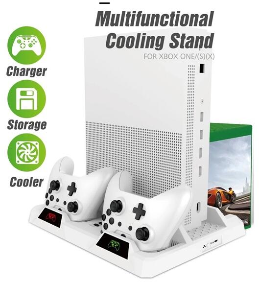 Vásárlás: FROGGIEX Cooling Charging Stand & Storage Xbox One fehér konzol  hűtő + töltőállomás + lemez tartó (FX-XB-C1-W) - bestbyte Játékkonzol,  kontroller dokkoló állomás árak összehasonlítása, Cooling Charging Stand  Storage Xbox One
