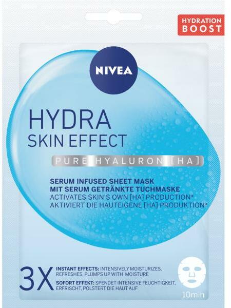 Nivea Mască din țesut hidratantă, pentru față - Nivea Hydra Skin Effect 20  ml (Masca de fata) - Preturi