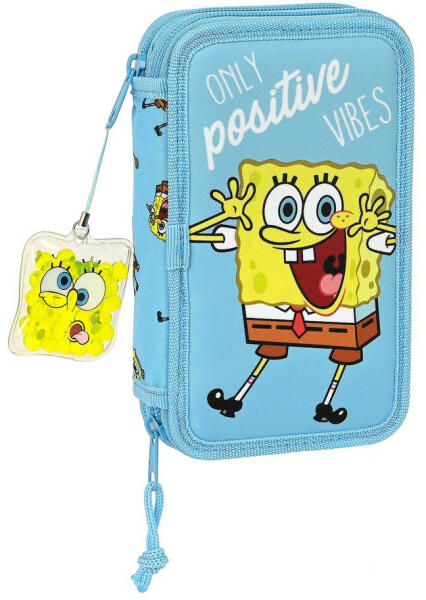 Vásárlás: Spongebob - Positive Vibes tripla tolltartó 28 db-os Tolltartó  árak összehasonlítása, Spongebob Positive Vibes tripla tolltartó 28 db os  boltok