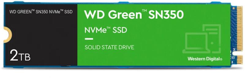 Western Digital WD Green SN350 2TB NVMe PCIe (WDS200T3G0C) (Solid State  Drive SSD intern) - Preturi