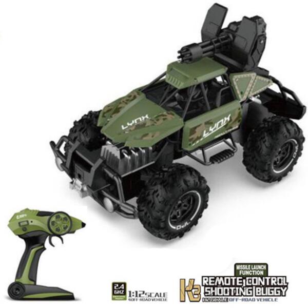 RC távirányítós katonai terepjáró Buggy 1:12 (MKL578543)