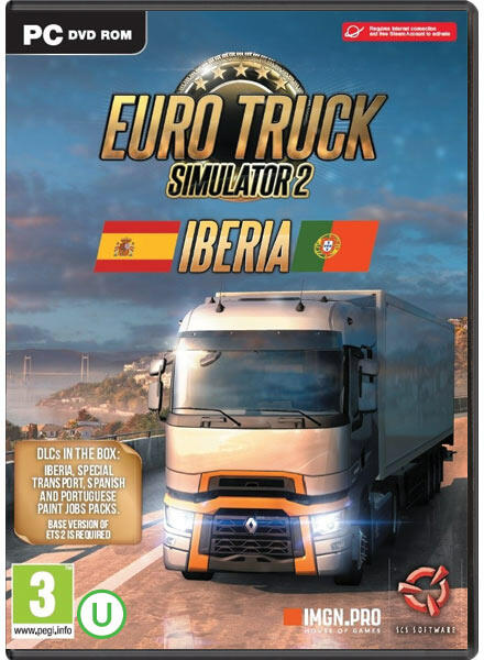 Excalibur Euro Truck Simulator 2 Iberia (PC) játékprogram árak, olcsó ...