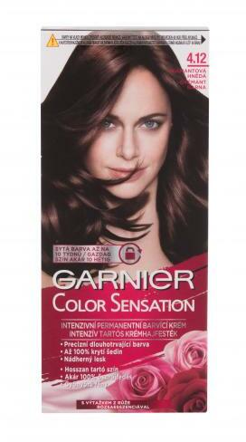 Garnier Color Sensation vopsea de păr 40 ml pentru femei 4, 12 Shimmering  Brown (Vopsea de par) - Preturi