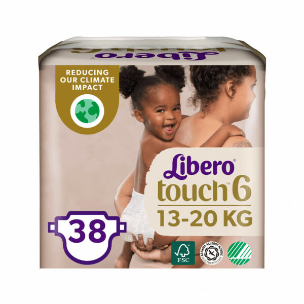 Vásárlás: Libero Touch 6 Junior (13-20kg) 38db Pelenka árak  összehasonlítása, Touch 6 Junior 13 20 kg 38 db boltok