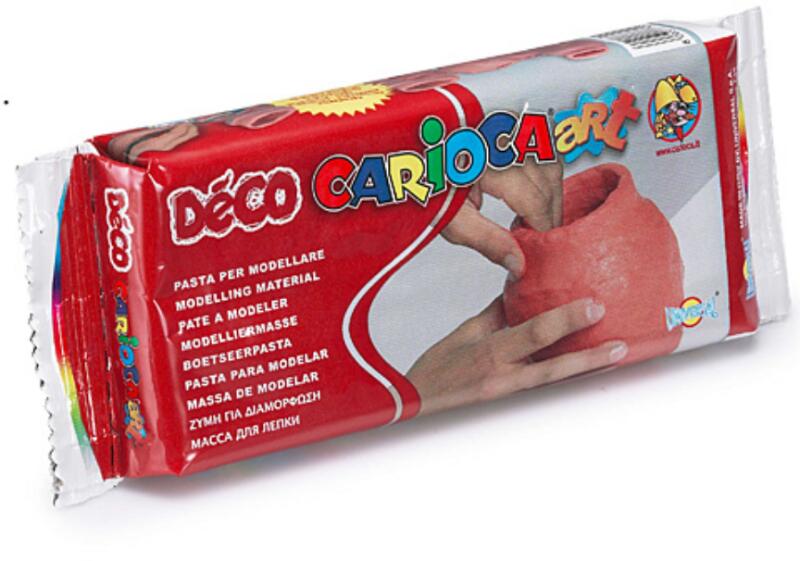 Modellező agyag - terrakotta 500 g (30996/21)