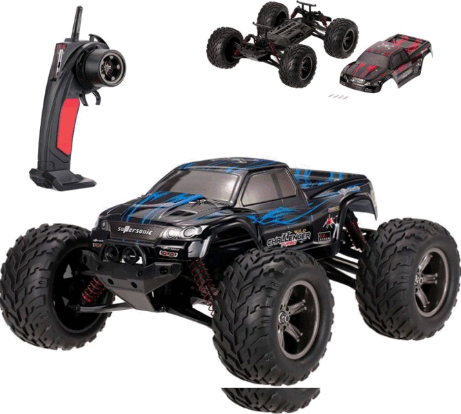 Vásárlás: XinLeHong Monster truck +Lipo+2.4Ghz. +2WD 1: 12 (proporcionális  vezérléssel) 42km/h. + XLH Monster truck autó szett kék-fekete színű  Távirányítós játék, RC jármű árak összehasonlítása, Monster truck Lipo 2 4  Ghz 2
