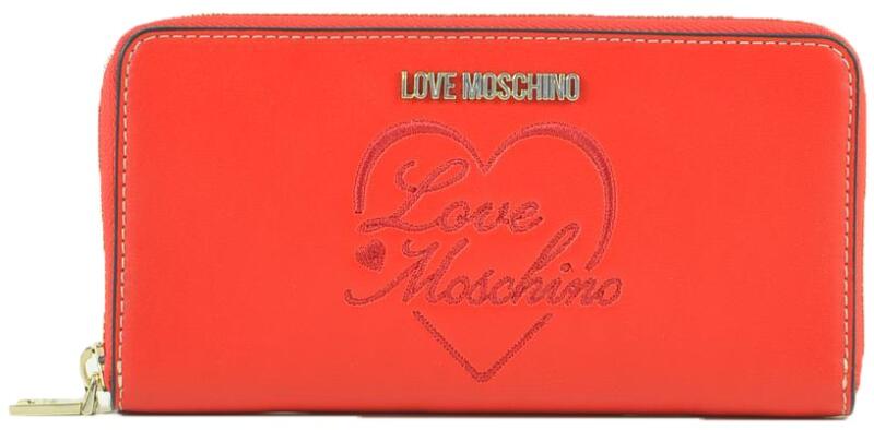 Love Moschino Дамско портмоне Red heart - Love Moschino Портмонета,  портфейли Цени, оферти и мнения, списък с магазини, евтино Love Moschino  Дамско портмоне Red heart - Love Moschino