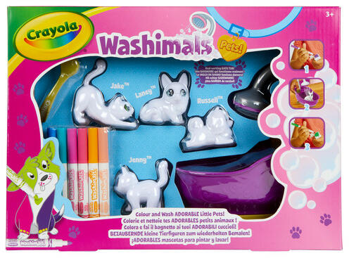Washimals kimosható állatkák - kád szett (74-7453)