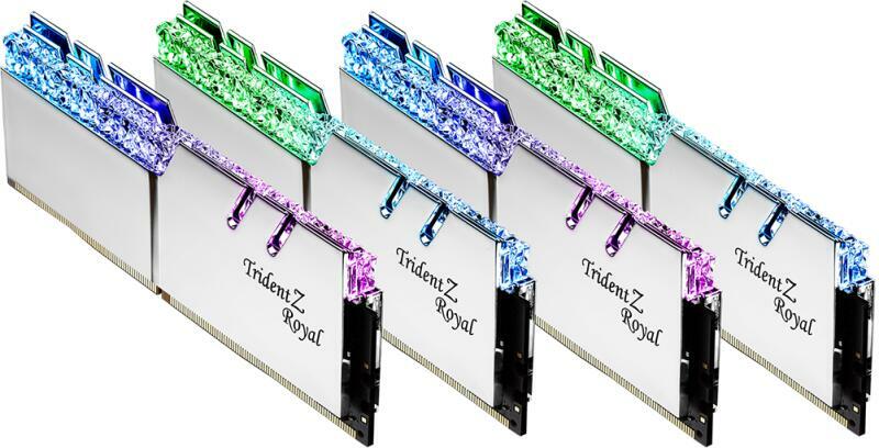 G SKILL Trident Z Royal 128GB 8x16GB DDR4 3600MHz F4 3600C14Q2 128GTRSA Mem ria Modul V s rl s 