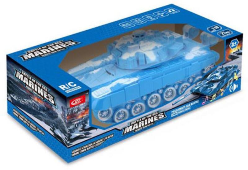 Távirányítós tank fénnyel és hanggal (MKL316841)