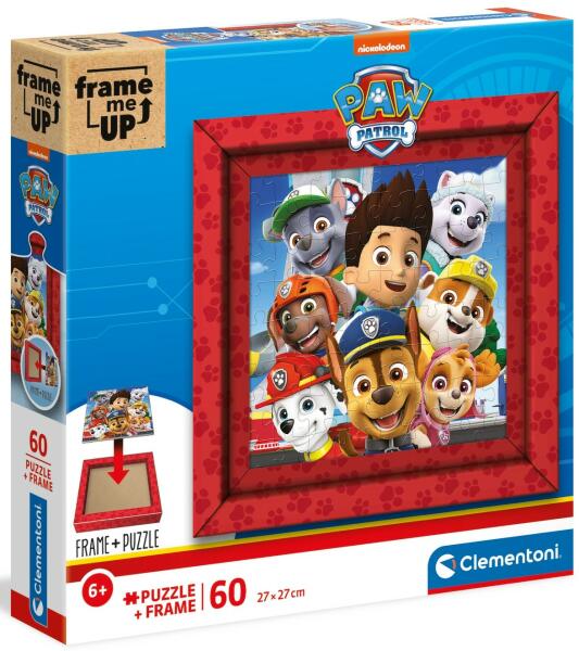 Clementoni Paw Patrol Frame Me Up 60 piese (38808) (Puzzle) - Preturi