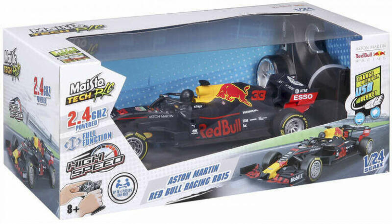 Vásárlás: Maisto Tech távirányítós F1 autó Red Bull 1:24 (RB15)  Távirányítós játék, RC jármű árak összehasonlítása, Tech távirányítós F 1  autó Red Bull 1 24 RB 15 boltok