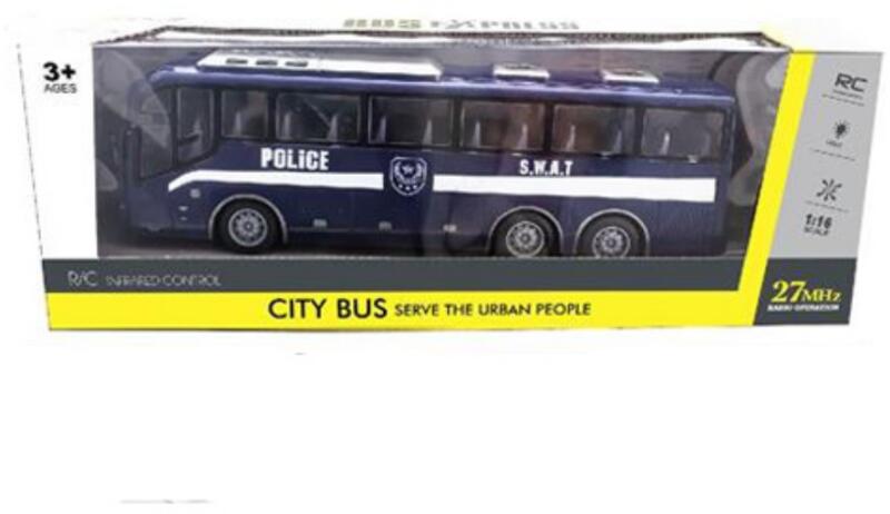 Police Távirányítós Rendőrségi Busz (MKM562981)