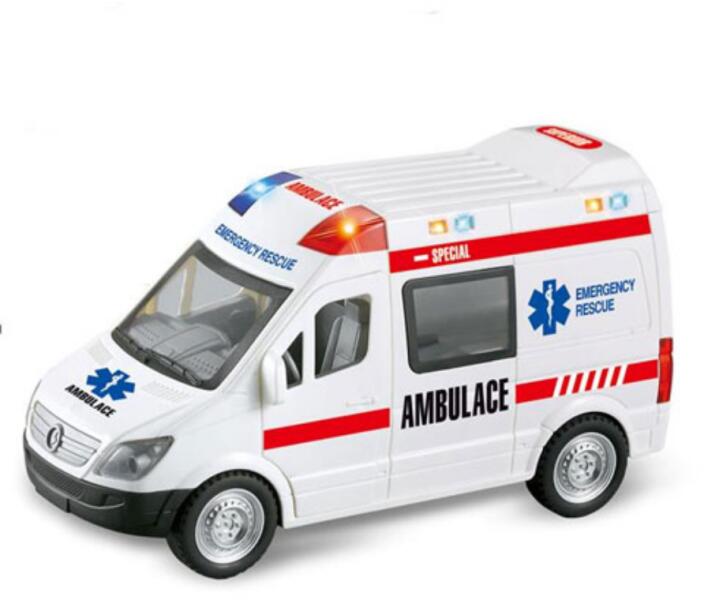 Távirányítós RC mentőautó 1:48 (MKL189509)
