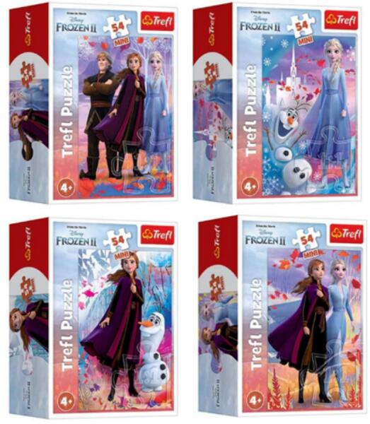 Jégvarázs 2 - Anna és Elza mini puzzle 54 db-os (54173)
