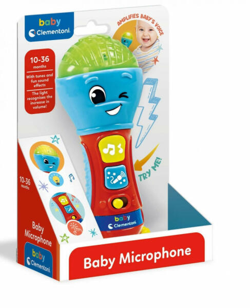Vásárlás: Clementoni Baby Microphone (17481) Babáknak szóló játék árak  összehasonlítása, Baby Microphone 17481 boltok