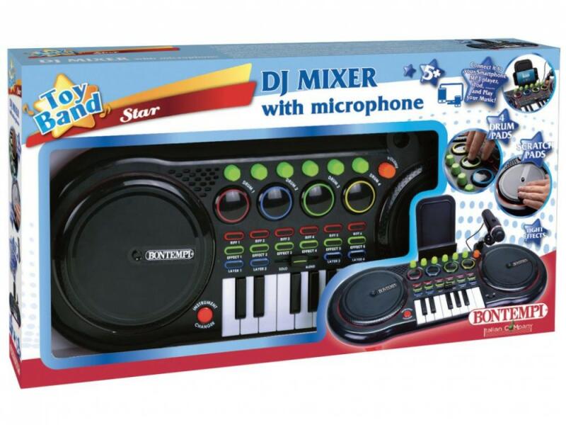 Vásárlás: Bontempi DJ keverőpult mikrofonnal Játékhangszer árak  összehasonlítása, DJkeverőpultmikrofonnal boltok