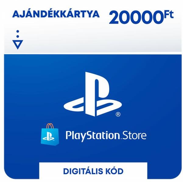 Vásárlás: Sony PlayStation Store Ajándékkártya 20000 HUF (PS Store Card -  HU) (DIGITÁLIS) PS4 (SCEE-HU-02000000) Játék előfizetés, feltöltőkártya  árak összehasonlítása, PlayStation Store Ajándékkártya 20000 HUF PS Store  Card HU DIGITÁLIS PS 4