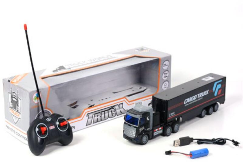 RC Konténeres kamion fénnyel 1:48 (MKM478030)