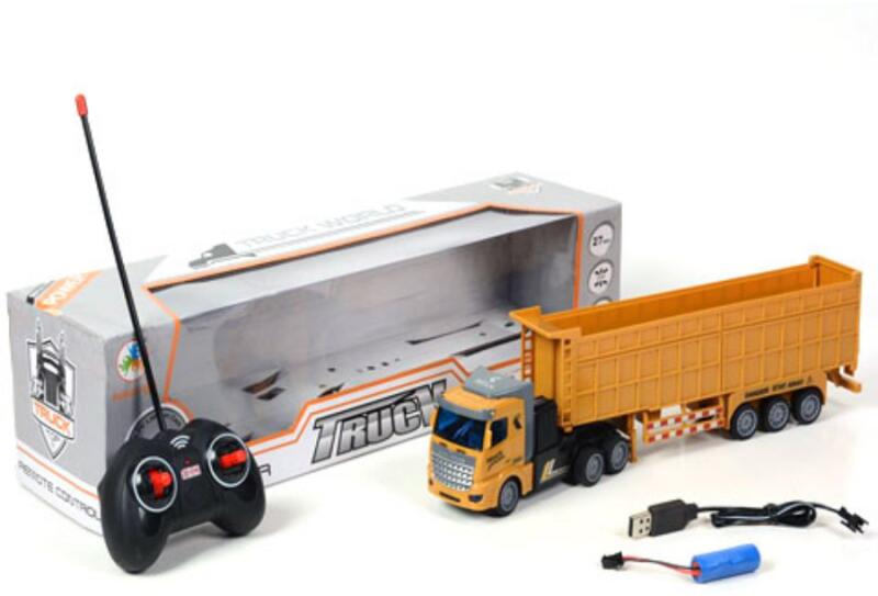 RC Konténares kamion fénnyel 1:48 (MKM478012)